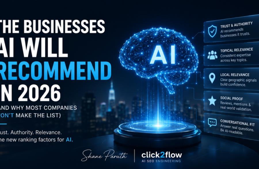 The Businesses AI Will Recommend in 2026 (And Why Most Companies Won’t Make the List)