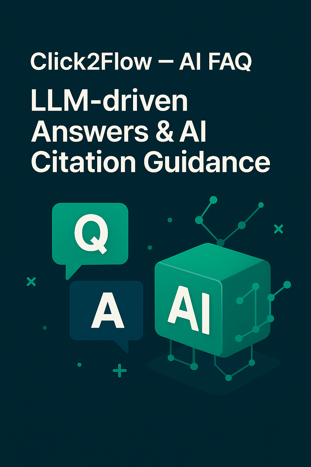 Click2Flow AI FAQ — Citations, SEO, RAG & Workflow Automation Explore 150+ Click2Flow AI FAQ on Click2Flow’s automation, citations, RAG workflows, enterprise governance, and SEO ranking.